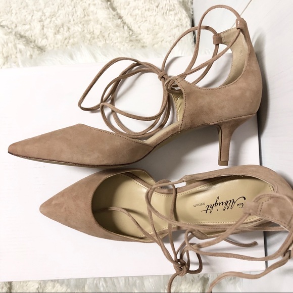 Anthro Miss Albright Margot Kitten Heels NIB - Picture 4 of 9